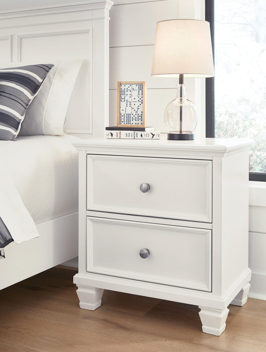 Fortman Two Drawer Night Stand - alternate view 8