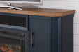 Landocken 83" TV Stand with Electric Fireplace - alternate view 5