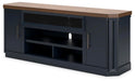 Landocken XL TV Stand w/Fireplace Option - alternate view 4