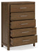 Cabalynn Five Drawer Chest - alternate view 4