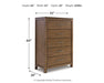 Cabalynn Five Drawer Chest - alternate view 11