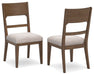 Cabalynn Dining UPH Side Chair (2/CN) - alternate view 3