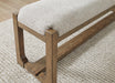 Cabalynn Large UPH Dining Room Bench - alternate view 7