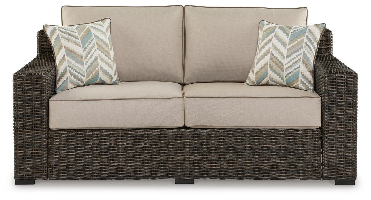 Coastline Bay Loveseat w/Cushion - alternate view 3