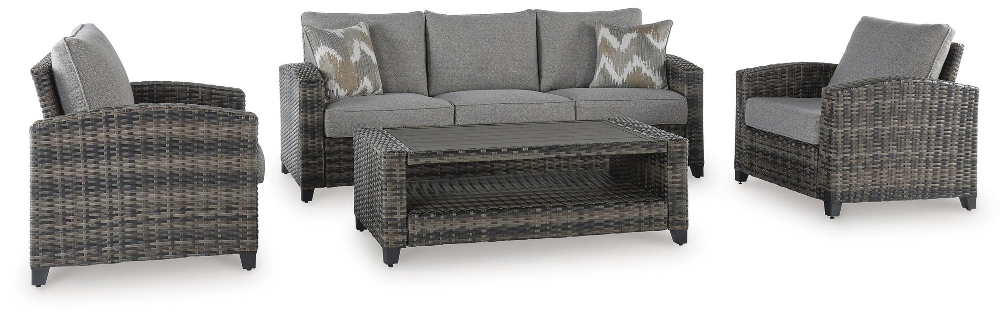 Oasis Court Sofa/Chairs/Table Set (4/CN) - alternate view 2