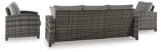 Oasis Court Sofa/Chairs/Table Set (4/CN) - alternate view 4