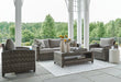 Oasis Court Sofa/Chairs/Table Set (4/CN)