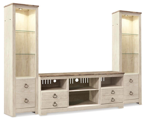 Willowton 3-Piece Entertainment Center - alternate view 2