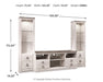 Willowton 3-Piece Entertainment Center - alternate view 7