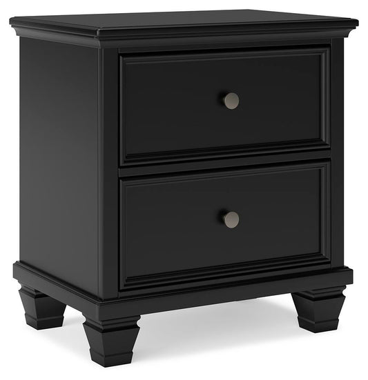 Lanolee Two Drawer Night Stand - alternate view 2