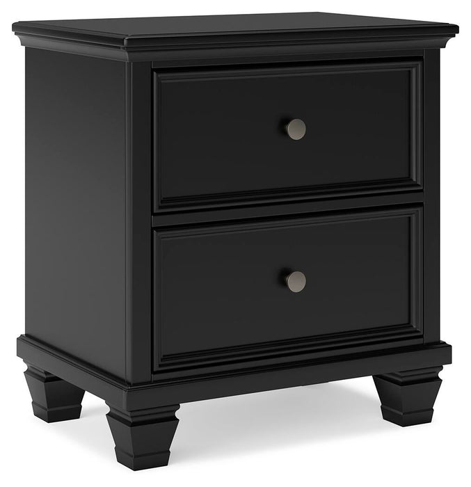 Lanolee Two Drawer Night Stand - alternate view 2