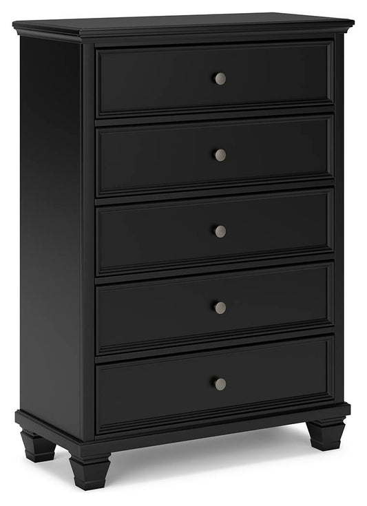 Lanolee Five Drawer Chest - alternate view 2