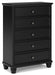 Lanolee Five Drawer Chest - alternate view 2