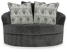 Biddeford Oversized Swivel Accent Chair - alternate view 3