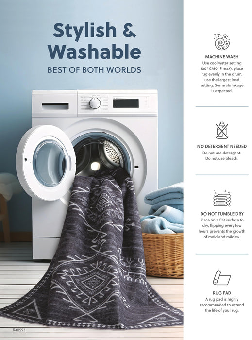 Garyard Washable Medium Rug - alternate view 5