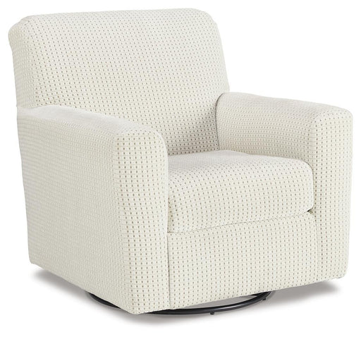 Herstow Swivel Glider Accent Chair - alternate view 2