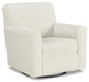 Herstow Swivel Glider Accent Chair - alternate view 2