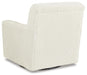 Herstow Swivel Glider Accent Chair - alternate view 4