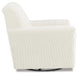 Herstow Swivel Glider Accent Chair - alternate view 5