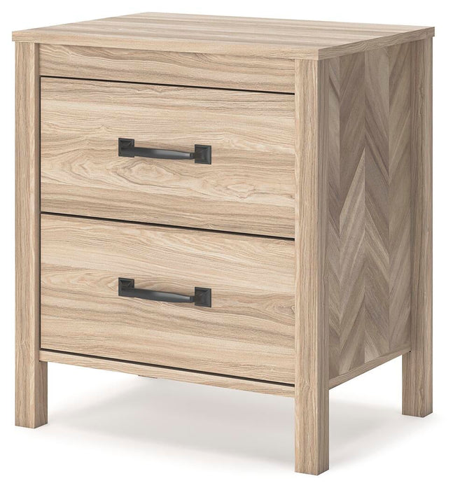 Battelle Two Drawer Night Stand - alternate view 3