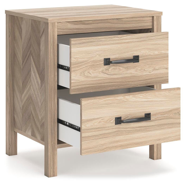 Battelle Two Drawer Night Stand - alternate view 4