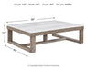 Loyaska Rectangular Cocktail Table - alternate view 6