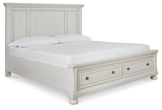Robbinsdale King Panel Storage Bed - alternate view 2