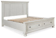 Robbinsdale King Panel Storage Bed - alternate view 3