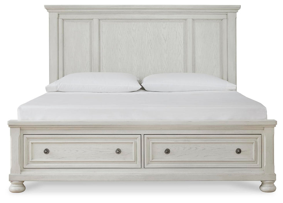 Robbinsdale King Panel Storage Bed - alternate view 4