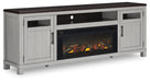 Darborn 88" TV Stand with Electric Fireplace - alternate view 2