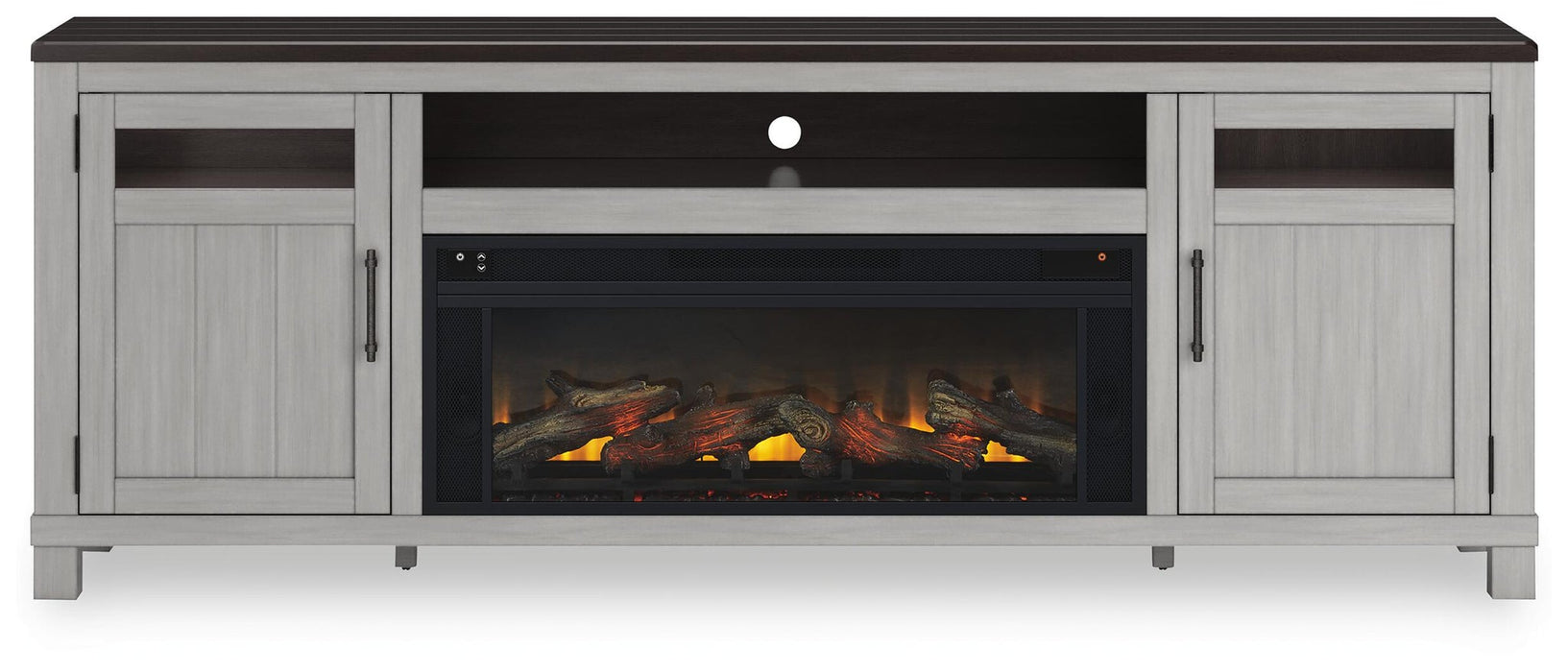 Darborn 88" TV Stand with Electric Fireplace - alternate view 3