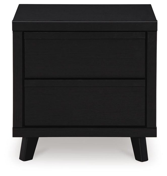 Danziar Two Drawer Night Stand - alternate view 4