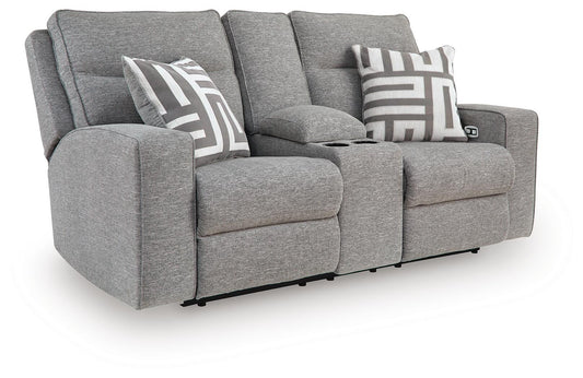 Biscoe PWR REC Loveseat/CON/ADJ HDRST - alternate view 2