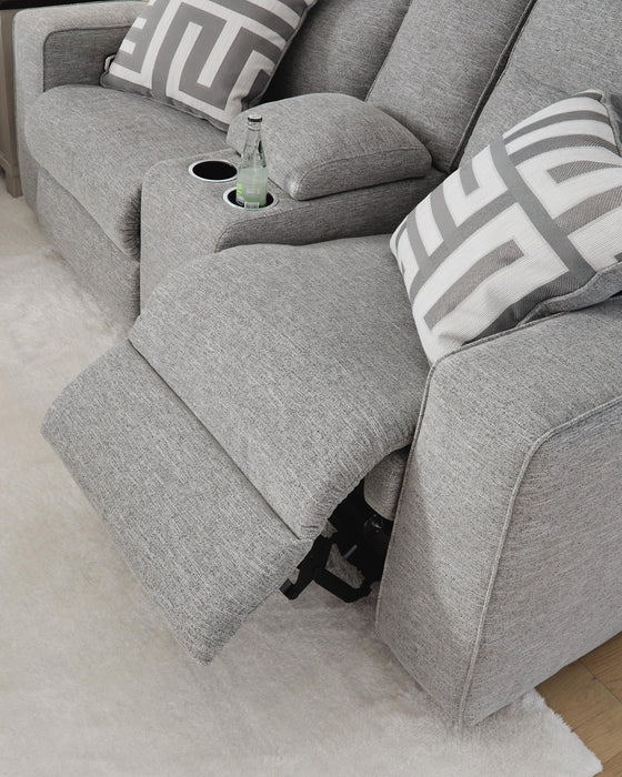 Biscoe PWR REC Loveseat/CON/ADJ HDRST - alternate view 9