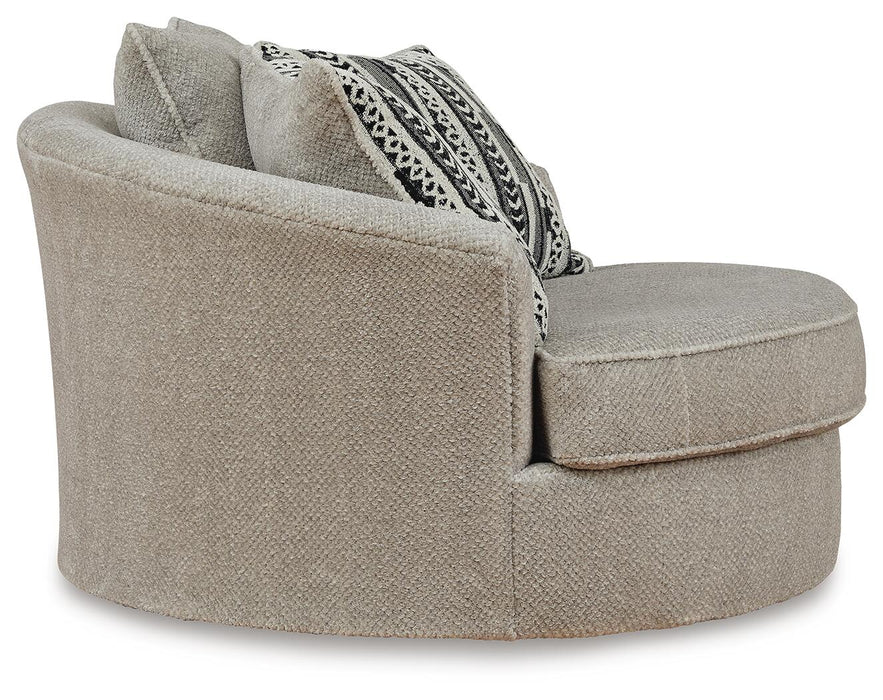 Calnita Oversized Swivel Accent Chair - alternate view 5
