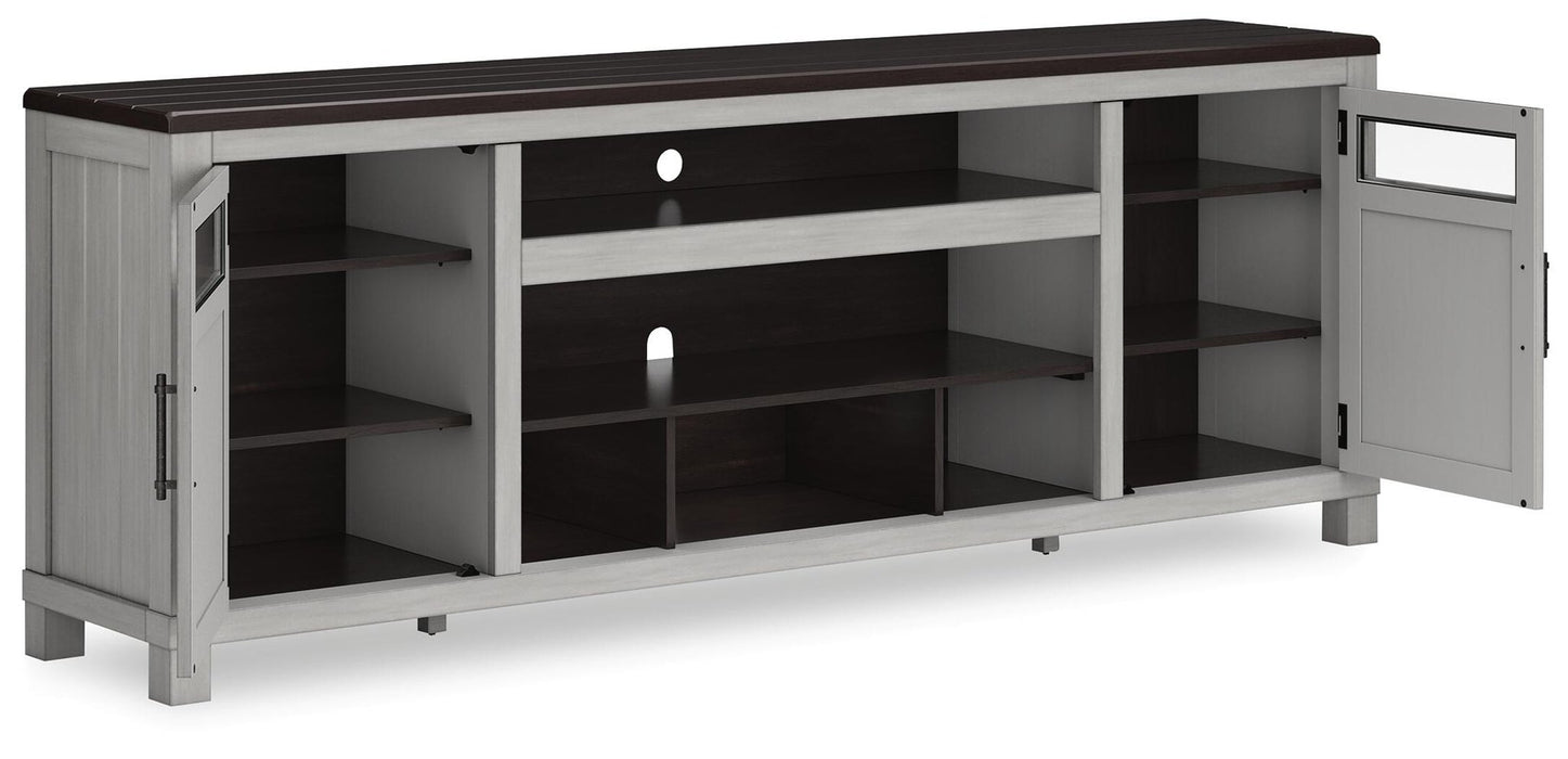 Darborn XL TV Stand w/Fireplace Option - alternate view 4