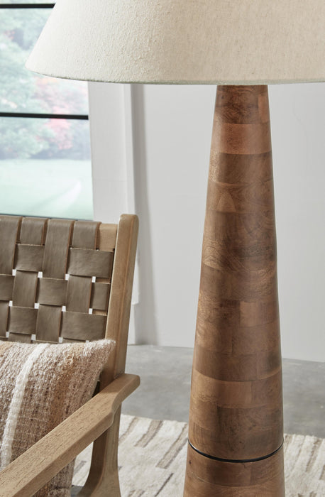 Danset Wood Floor Lamp (1/CN) - alternate view 4
