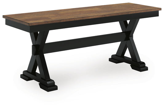 Wildenauer Large Dining Room Bench - alternate view 2
