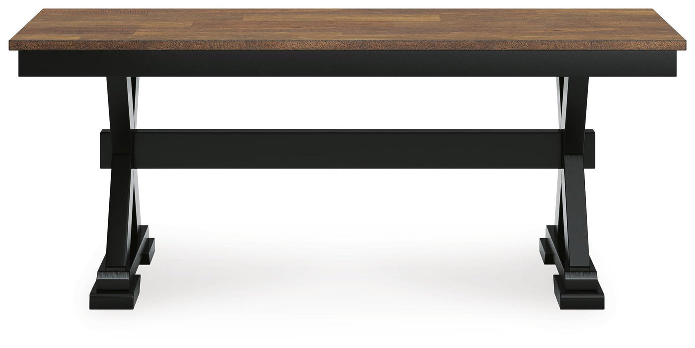 Wildenauer Large Dining Room Bench - alternate view 3
