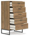 Deanlow Five Drawer Chest - alternate view 5