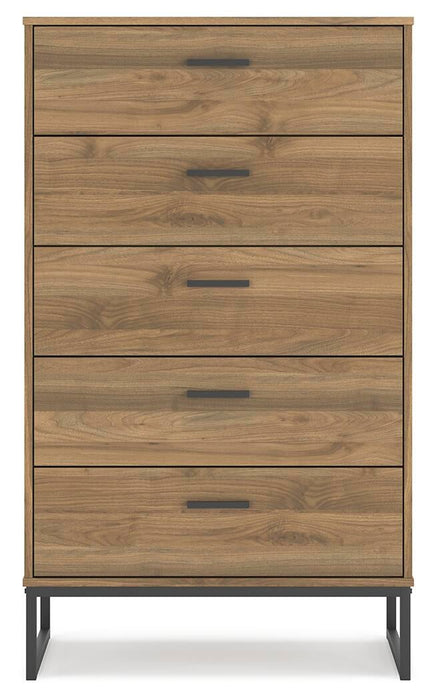 Deanlow Five Drawer Chest - alternate view 3