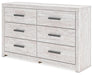 Cayboni Six Drawer Dresser - alternate view 3