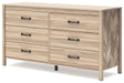Battelle Six Drawer Dresser - alternate view 3