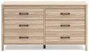 Battelle Six Drawer Dresser - alternate view 5