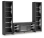 Cayberry 3-Piece Entertainment Center with Electric Fireplace - alternate view 6