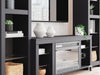 Cayberry 3-Piece Entertainment Center with Electric Fireplace - alternate view 7