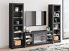 Cayberry 3-Piece Entertainment Center with Electric Fireplace - alternate view 10