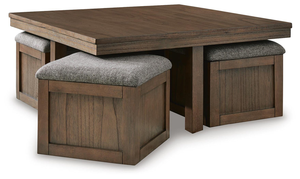 Boardernest Cocktail TBL w/4 Stools (5/CN) - alternate view 3