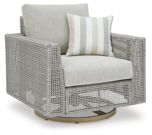 Seton Creek Swivel Lounge w/ Cushion - alternate view 2