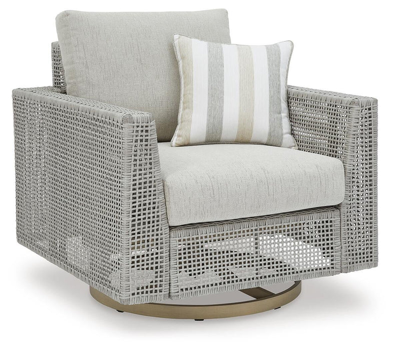 Seton Creek Swivel Lounge w/ Cushion - alternate view 2